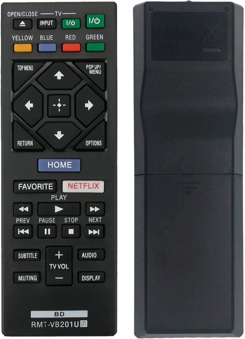 UBay New RMT-VB201U Remote Control Replaced for Sony Blu-Ray Disc Player BDP-BX370 BDP-S1700 BDP-S3700 BDP-S6700 UBP-X700 BDP-S1700ES BDP-S2500 - Image 2